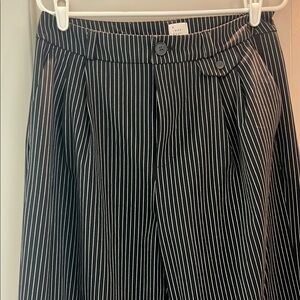 Target Black Pinstripe Trousers